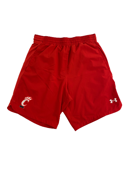 Rob Phinisee Cincinnati Basketball Team-Issued Shorts (Size L)