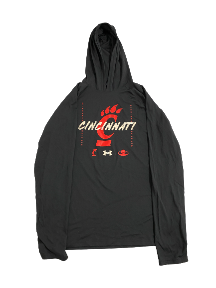 Rob Phinisee Cincinnati Basketball Player-Exclusive Performance Hoodie (Size L)
