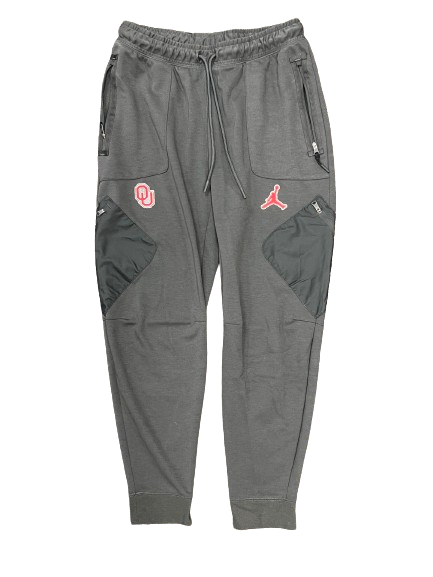 Patrick Cromer Oklahoma Football Player Exclusive Sweatpants (Size M)