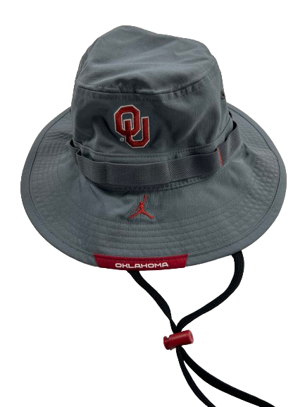 Patrick Cromer Oklahoma Football Team Issued Bucket Hat (Size M/L)