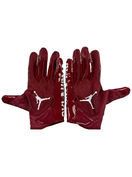 Patrick Cromer Oklahoma Football Player Exclusive Gloves (Size M)