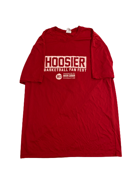 Rob Phinisee Indiana Basketball Hoosier Fan Fest Player-Exclusive T-Shirt With 