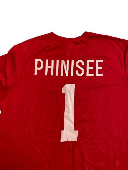 Rob Phinisee Indiana Basketball Hoosier Fan Fest Player-Exclusive T-Shirt With 