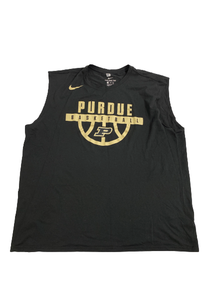 Trevion Williams Purdue Basketball Team-Issued Workout Tank (Size XXL)