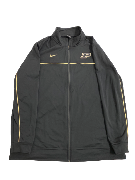 Trevion Williams Purdue Basketball Team-Issued Zip-Up Jacket (Size XXLT)