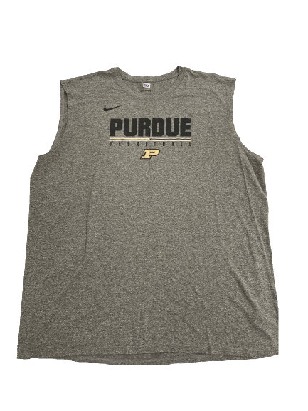Trevion Williams Purdue Basketball Team-Issued Workout Tank (Size XXLT)