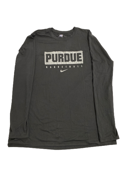 Trevion Williams Purdue Basketball Team-Issued Long Sleeve Shirt (Size XXLT)