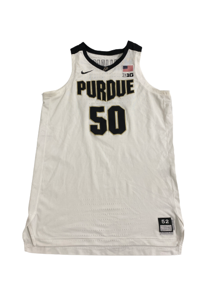 Trevion Williams Purdue Basketball 2019-2020 Season Game-Worn Jersey (Size 52)