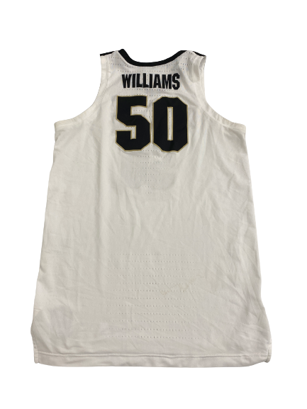 Trevion Williams Purdue Basketball 2019-2020 Season Game-Worn Jersey (Size 52)