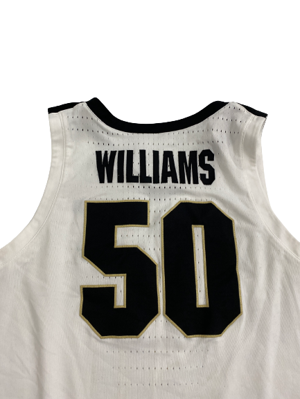 Trevion Williams Purdue Basketball 2019-2020 Season Game-Worn Jersey (Size 52)