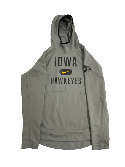 Ahron Ulis Iowa Basketball Team-Issued Travel Sweatshirt (Size M)
