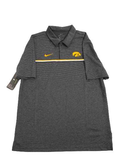 Ahron Ulis Iowa Basketball Team-Issued Polo Shirt (Size M) - New with $75 Tag
