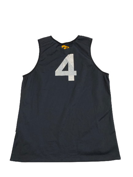 Ahron Ulis Iowa Basketball Player-Exclusive Reversible Practice Jersey (Size M)