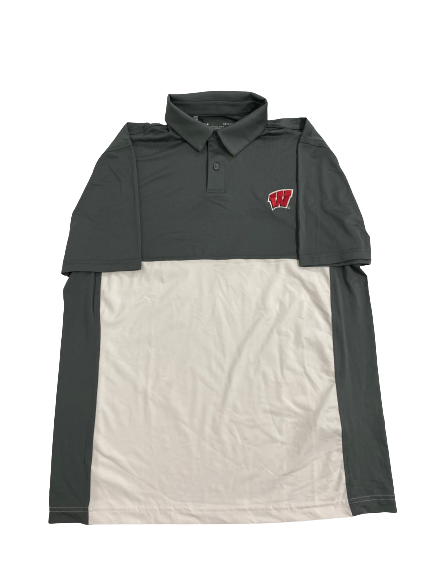 Wisconsin Basketball Team Issued Polo Shirt (Size L)