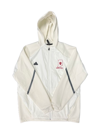 Kaleb Banks Indiana Basketball Player Exclusive PREMIUM Full Zip Jacket (Size XL)
