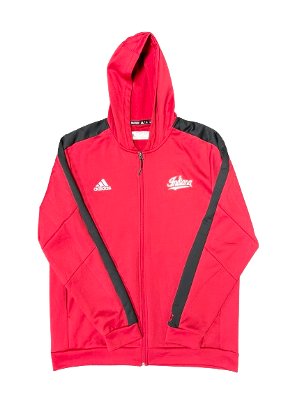 Kaleb Banks Indiana Basketball Player Exclusive Full Zip Jacket (Size XLT)