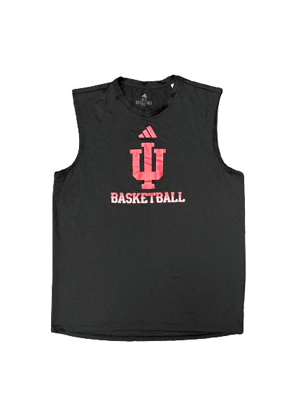 Kaleb Banks Indiana Basketball Team Issued Workout Tank (Size XLT)
