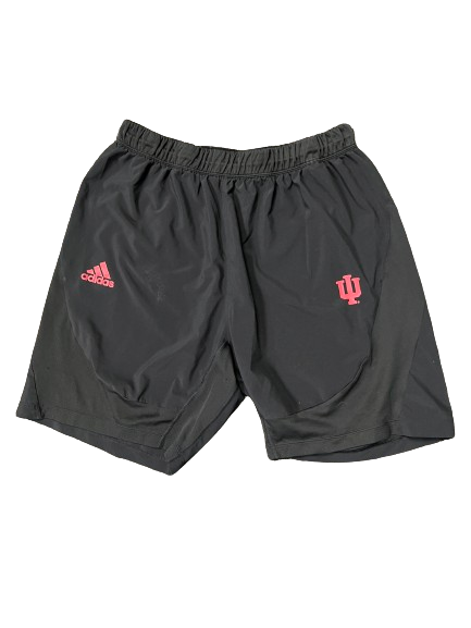 Kaleb Banks Indiana Basketball Team Issued Workout Shorts (Size XL)