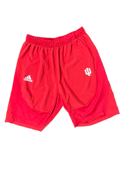 Kaleb Banks Indiana Basketball Team Issued Workout Shorts (Size LT)