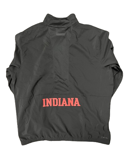 Kaleb Banks Indiana Basketball Player Exclusive 1/4 Zip Windbreaker (Size XL)