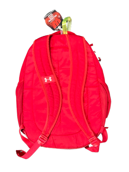 Ben Carlson Wisconsin Basketball Player Exclusive Travel Backpack with Player Tag