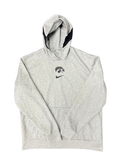 Patrick McCaffery Iowa Basketball Team Issued Hoodie (Size LT)