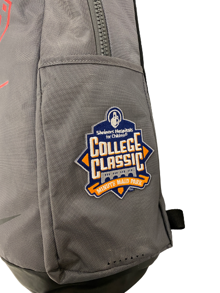 Trent Brown Oklahoma Baseball College Classic Player Exclusive Travel Backpack With 