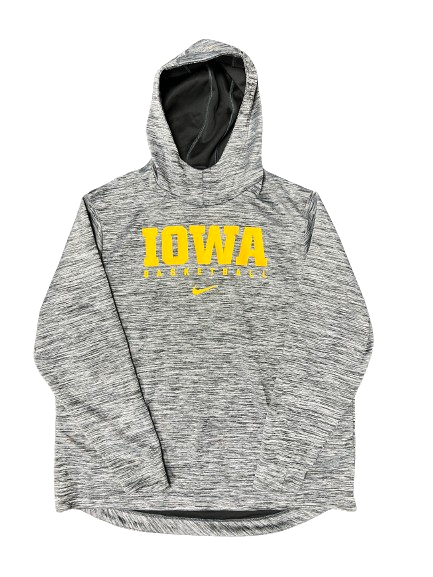 Patrick McCaffery Iowa Basketball Team Issued Hoodie (Size XXL)