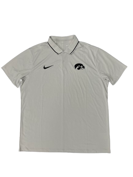 Patrick McCaffery Iowa Basketball Team Issued Polo Shirt (Size XL)