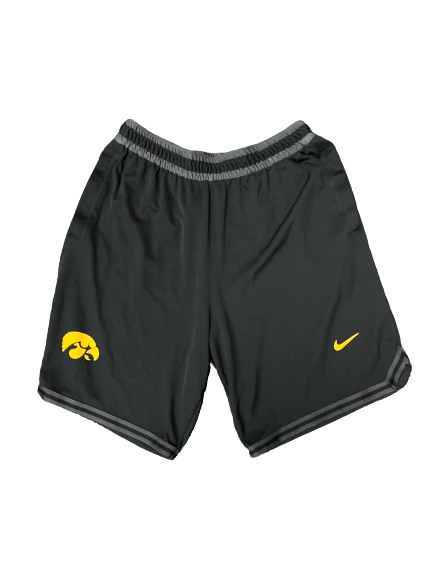Patrick McCaffery Iowa Basketball Team Issued PREMIUM Workout Shorts (Size L)