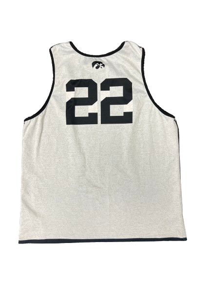 Patrick McCaffery Iowa Basketball Player Exclusive Practice Jersey (Size XL)