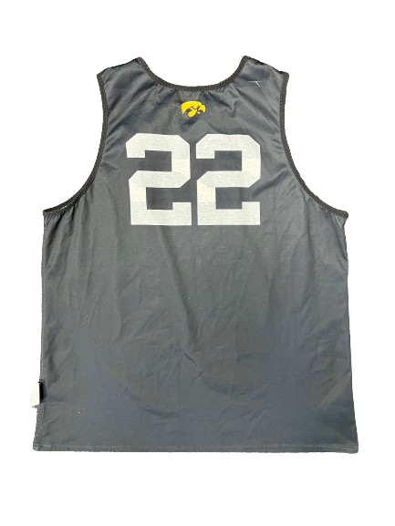 Patrick McCaffery Iowa Basketball Player Exclusive Practice Jersey (Size XL)