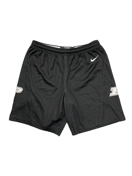 Ethan Morton Purdue Basketball Player Exclusive "PLAY HARD" Practice Shorts (Size M)