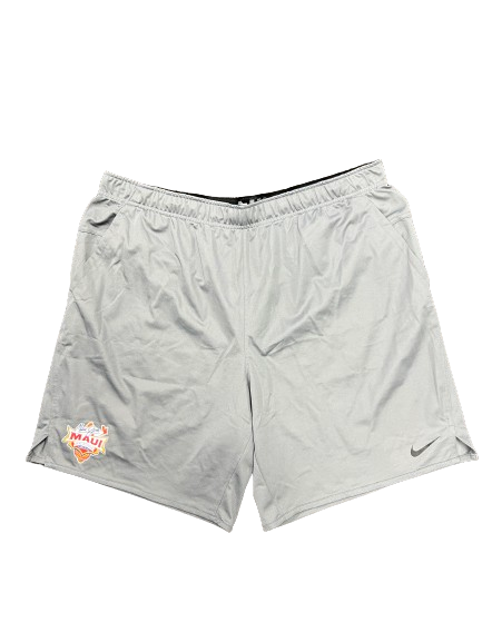 Ethan Morton Purdue Basketball Player Exclusive "MAUI INVITATIONAL" Workout Shorts (Size XXL)