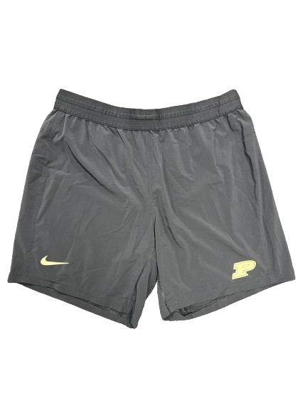Ethan Morton Purdue Basketball Team Issued Workout Shorts (Size L)