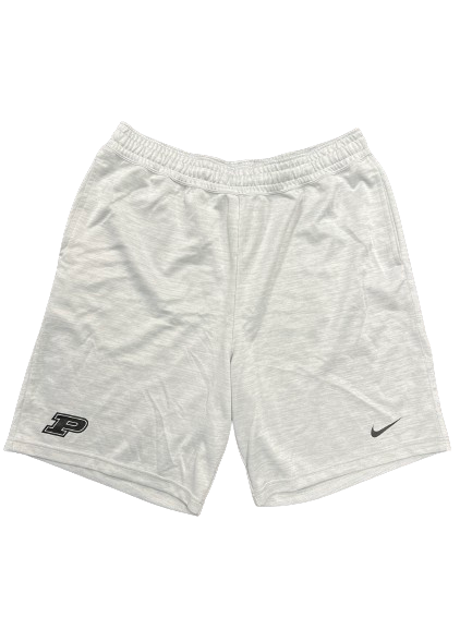 Ethan Morton Purdue Basketball Team Issued Sweatshorts (Size XXL)