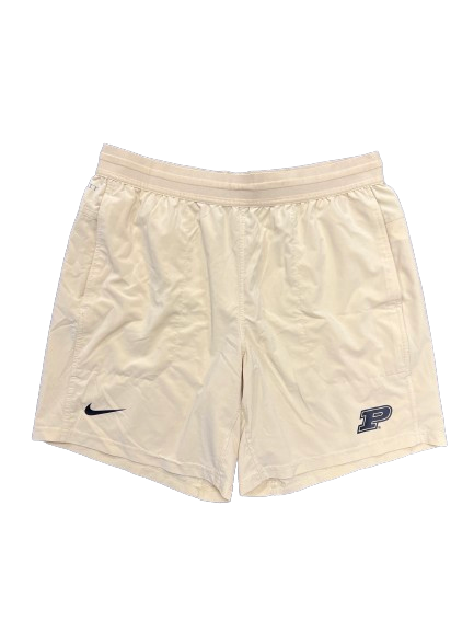 Ethan Morton Purdue Basketball Team Issued Workout Shorts (Size L)