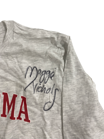 Maggie Nichols Oklahoma Gymnastics SIGNED T-Shirt (Size XL)