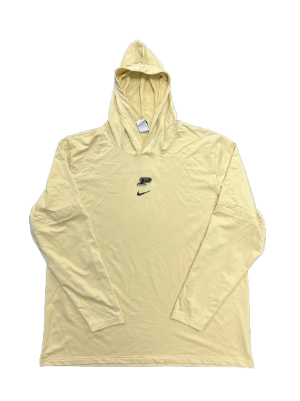 Purdue Basketball Team Issued Performance Hoodie (Size 3XLT)
