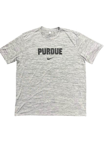 Purdue Basketball Team Issued Workout Shirt (Size 3XLT)