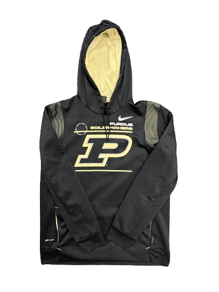 Ethan Morton Purdue Basketball Team Issued Hoodie (Size L)