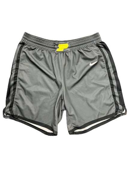 Ethan Morton Purdue Basketball Player Exclusive Game Shorts (Size L)