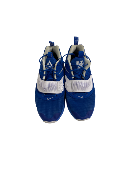 Kellan Grady Kentucky Basketball Player-Exclusive NCAA Tournament GAME WORN "Giannis" Shoes (Size 14)