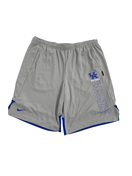 Kellan Grady Kentucky Basketball Team-Issued Shorts (Size L)