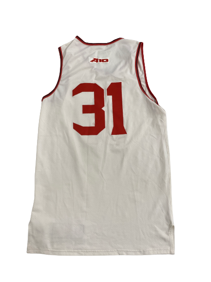 Kellan Grady Davidson Basketball Game-Worn Jersey (Size M)