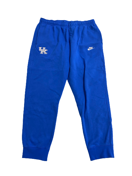 Kellan Grady Kentucky Basketball Player-Exclusive Sweatpants (Size XL)
