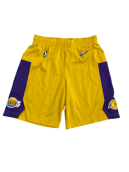 Bryce Hamilton South Bay Lakers Basketball Player-Exclusive Game Shorts (Size 38)