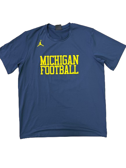 Caden Kolesar Michigan Football Player Exclusive Workout Shirt (Size L)