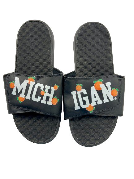 Caden Kolesar Michigan Football Player Exclusive "2021 CFP ORANGE BOWL" Travel Slides (Size 12)