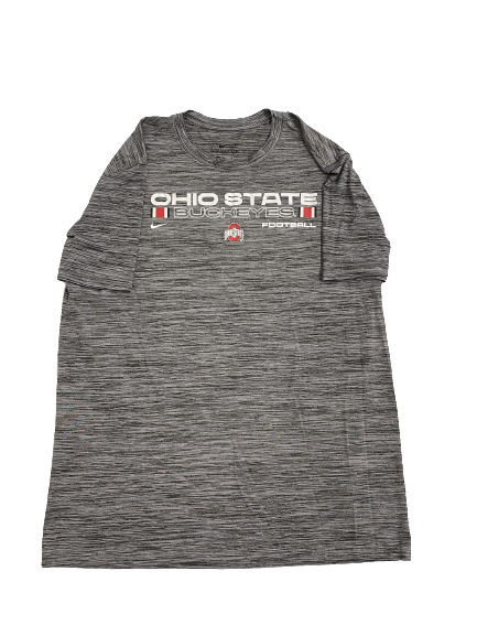 Jackson Kuwatch Ohio State Football Team-Issued T-Shirt (Size L)
